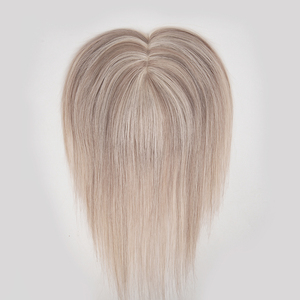 Topper de Cabello Humano 3*5 con Base de Seda, Topper Virgen Remy con Cordón Ajustable para Mujeres - ¡Venta Caliente! - Product Image 6