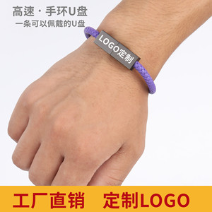 <b>USB</b> <b>Flash</b> <b>Drive</b> 32GB Purple Portable <b>USB</b> 3.0 Bracelet Style For Gift Customization - Product Image 4