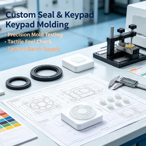 Custom Silicone Seal Ring Rubber Keypad Smart Home Control Button <strong>Interface</strong> Protection Dustproof Splash Proof - Product Image 6