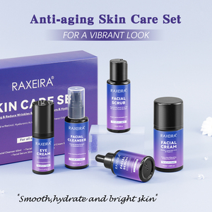 Nuevos productos de belleza Kit de productos <span class=keywords><strong>para</strong></span> <span class=keywords><strong>el</strong></span> cuidado de la <span class=keywords><strong>piel</strong></span> <span class=keywords><strong>Crema</strong></span> de suero antiarrugas facial <span class=keywords><strong>Hidratante</strong></span> Conjunto de cuidado de la <span class=keywords><strong>piel</strong></span> de los hombres <span class=keywords><strong>para</strong></span> la <span class=keywords><strong>piel</strong></span> seca - Product Image 2