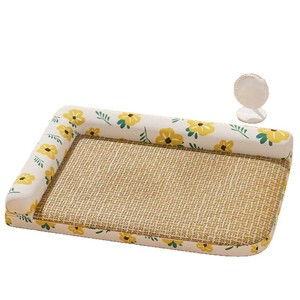 Pet Cooling Mat Rectangle Memory Foam Summer Cat Dog <b>Bed</b> Washable Neck Support Ice <b>Nest</b> Pet <b>Bed</b> - Product Image 1