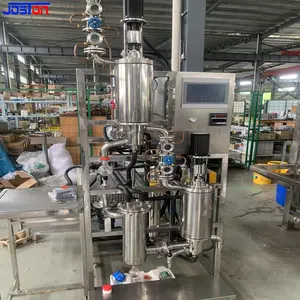 JOSTONS SS316L vakum distilasi Film vakum Evaporator rami pembuat minyak jalur pendek molekul distilasi mesin