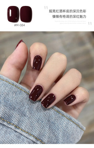 22 colores estilo japonés UV Gel esmalte de uñas 112 colores de moda botella de lujo embalaje salón de uñas estilo francés fabricante - Product Image 2