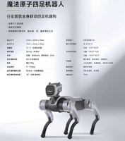 Magic Atom, Nuevo Robot Perro Mecánico Cuadrúpedo con Android 4G, Reconocimiento Visual IA, Programación Biónica, CPU de 8 Núcleos, 4GB de RAM