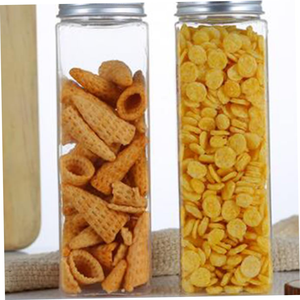 Hot Sale Food Grade PET Cylinder Transparent <b>Plastic</b> Storage Tank with Screw <b>Cap</b> for Dry Food and Tea Storage Packaging - Product Image 4