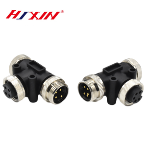 Alta qualidade 7/8 polegadas divisor: 1 macho para 2 fêmea 4 pinos conector IP68 impermeável, 7/8 polegadas equipamentos marítimos <span class=keywords><strong>Plug</strong></span> - Product Image 1