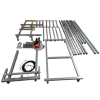 Élévateur de panneaux solaires électrique, équipement de levage portable pour panneaux solaires, idéal pour la construction de toitures