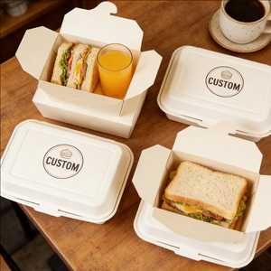 Custom Luxury Food <b>Packaging</b> Paper Boxes for Restaurant Disposable Custom Paper Food Box - Product Image 6