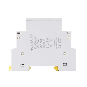 Dispositivo de medidor de voltaje de corriente <span class=keywords><strong>Hertz</strong></span> Estabilizador de salida AC 80-500V 100A Hz Medidor de energía montado en riel DIN Pantalla digital - Product Image 2