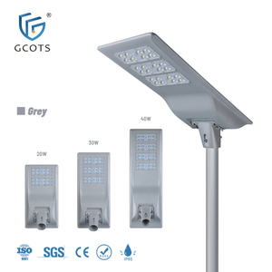 GCOT Scredible Super High-efficiency 12W 20W 25W Metal LED All-in-one Street Lights <b>Solar</b> <b>Powered</b> Credible Super High-efficiency - Product Image 1