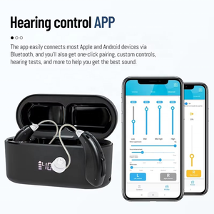 เครื่องช่วยฟังดิจิตอล16ช่องสัญญาณแบบชาร์จไฟได้ BT ไร้สายสำหรับผู้สูงอายุมินิ BTE - Product Image 6