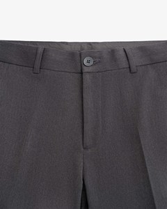 กางเกงขายาวทรงตรงสำหรับผู้ชาย สไตล์ทางการ ผ้าโพลีเอสเตอร์ผสมวิสโคสและสแปนเด็กซ์ ทรงเข้ารูป ซักฟอกสี ทรงตรง ความยาวปานกลาง ความสูงระดับกลาง - Product Image 5