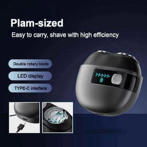 CITICITY OEM/ODM Service Acceptance Black Mini Portable Profesional Rechargeable Men's Electric <b>Shaver</b> Electric <b>Shavers</b> for Men - Product Image 3