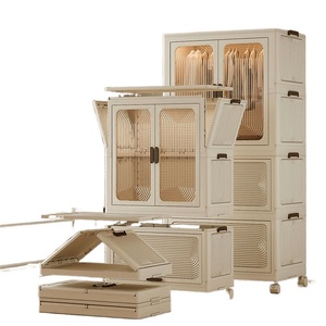 Armadio Multi-Livello per la <span class=keywords><strong>Casa</strong></span>, Produzione all'Ingrosso e su Misura, Mobile per Vestiti Pieghevoli, Facile Montaggio, Arredamento Domestico - Product Image 5