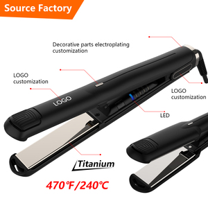Marque privée Fer à <span class=keywords><strong>cheveux</strong></span> Fer de haute qualité Plancha De Pelo Professionnel 450 Titane Céramique Fer plat Fer à lisser - Product Image 6
