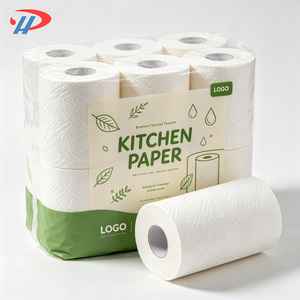 Asciugamani da Cucina a 3 Veli Assorbenti e Facili da Strappare, Produzione Cinese, per Negozi, Centri Commerciali, Caffetterie e Banconi di Servizio - Product Image 2