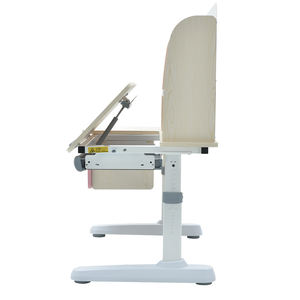 OEM/ODM Table d'étude ergonomique réglable en hauteur pour <span class=keywords><strong>devoirs</strong></span> d'enfants avec étagère intégrée et rangement - Product Image 4