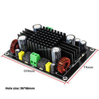 Amplificateur numérique mono 12V haute puissance 150W, carte d'amplification de subwoofer pur TPA3116D2, module d'amplification audio