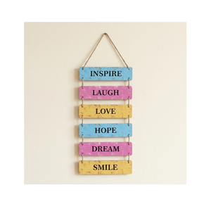 Arte de Pared de Madera Hecho a Mano, Decoración Colgante para Sala de Estar, Dormitorio, Oficina, Estilo Rústico Moderno, Decoración del Hogar, Artículo de Regalo - Product Image 1