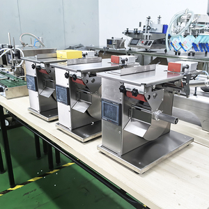 Machine d'étiquetage semi-automatique à angle droit, machine d'étiquetage manuelle à un ou deux côtés, équipement pour les petites entreprises - Product Image 2