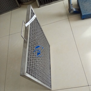 Loại bỏ sương mù nhỏ với lưới thép dệt demister lưới màn hình dệt kim lưới cho bụi arrestors cắt dịch vụ xử lý Hàn - Product Image 3