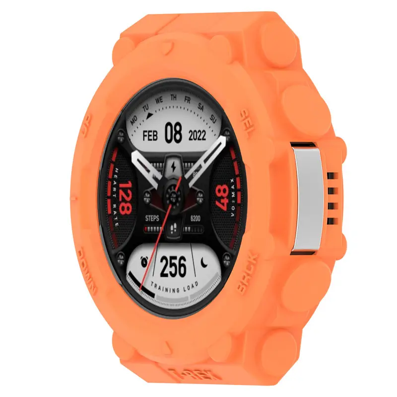 Shockproof Soft Tpu Silicone Watch Cover For Amazfit T-rex 2 Bumper Shell Skin For Amazfit T Rex 2