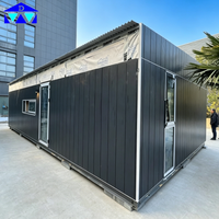 Maison conteneur modulaire en métal à assemblage rapide pour bar à domicile, hôtel, avec performance respirante