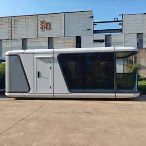 Haute Qualité Luxe Moderne Modulaire Mobile Apple Cabine Grand Camping <span class=keywords><strong>Maison</strong></span> Hôtel Conteneur <span class=keywords><strong>Maison</strong></span> Préfabriqué Espace Capsule <span class=keywords><strong>Maison</strong></span> 8.5m - Product Image 5