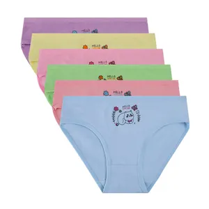 UOKIN Hot selling cotton underwear children underwear girl korean kids underwear for wholesale panties