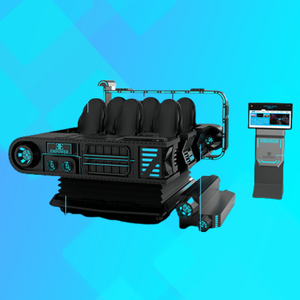 Simulateur RV Six sièges Attraction interactive pour le travail d'équipe Réservoir terrestre de haute qualité Jeu vidéo RV Équipement de simulation à grande échelle - Product Image 2