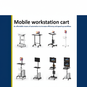 Carrito Metálico Extensible y Portátil para Laptop con Altura Ajustable para Estudio de Grabación de Video - Product Image 1