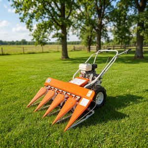 Reaper <b>Machine</b> Steerable Cutting <b>Drying</b> Equipment Crop Rice Combine Harvester For <b>Small</b> Farm Use - Product Image 2