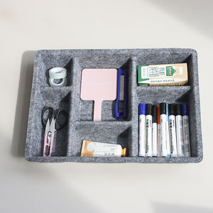 Factory Wholesale Sturdy Single Square PET Hard Shell Kitchen Office <b>Drawer</b> Organizers <b>Storage</b> <b>Boxes</b> & Bins - Product Image 4