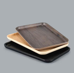 Bandeja <span class=keywords><strong>de</strong></span> <span class=keywords><strong>melamina</strong></span> 100% HCMA, bandeja <span class=keywords><strong>de</strong></span> plástico <span class=keywords><strong>para</strong></span> hostelería, bandeja <span class=keywords><strong>de</strong></span> papel con efecto madera, plato <span class=keywords><strong>de</strong></span> <span class=keywords><strong>melamina</strong></span> negro <span class=keywords><strong>para</strong></span> cenar, <span class=keywords><strong>platos</strong></span> <span class=keywords><strong>de</strong></span> <span class=keywords><strong>melamina</strong></span>. - Product Image 1
