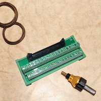 Módulo Adaptador de Cable IDC de Alta Potencia 24V AC/DC de 40 Pines y 1A, Placa de Conexión Miniatura Sellada