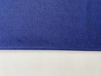 Tissu tissé bleu marine de qualité supérieure, toucher doux, matériau robuste pour la décoration intérieure