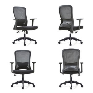 Silla de Oficina de Malla de Alta Calidad y Económica para Personal, Silla de Escritorio de Trabajo Pesado con Respaldo Medio, Silla de Computadora Ergonómica para Muebles de Oficina - Product Image 2