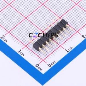 PZ200-1-09-Z-C Pin Header Through hole Component (THT),P=2mm Connector 1x9P 2mm 2mm Round Pin - Product Image 2
