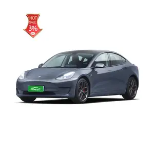 China Tesla Model 3 Sedan Di Saham Kecepatan Tinggi EV 4 Seater Tesla Kendaraan 4Wd 275Hp Kit Mobil Listrik untuk Dijual