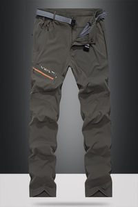 <span class=keywords><strong>Pantaloni</strong></span> Casual <span class=keywords><strong>Slim</strong></span> <span class=keywords><strong>Fit</strong></span> Elasticizzati Cargo Dritti 5XL da Uomo per <span class=keywords><strong>Trekking</strong></span>, Pesca, Campeggio, Arrampicata, Escursionismo, Sci, Tinta Unita, Vita Media - Product Image 5