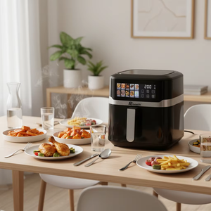 Anbolife Nuova Friggitrice ad Aria Elettrica Economica da 8L con Schermo a Colori, 10 Programmi Preimpostati e Doppio Riscaldamento Opzionale - Product Image 6