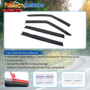 Viseras para Ventanas de Kia 24-26 EV9, Protectores Contra Lluvia, Viento y Sol, Deflectores Adhesivos - Product Image 5