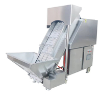 1500 kg/u uienwortel- en stengelsnijder sjalotenschiller uienpelschilmachine