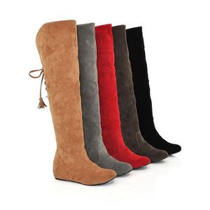 <span class=keywords><strong>Bottes</strong></span> d'hiver en fourrure de mouton en <span class=keywords><strong>cuir</strong></span> de mouton pour femmes, à lacets, en fourrure de <span class=keywords><strong>mollet</strong></span> - Product Image 2