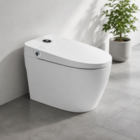 Toilette intelligente avec siège chauffant, drainage en S, fixation au sol, désodorisation automatique, toilette électrique pour la salle de bain à domicile