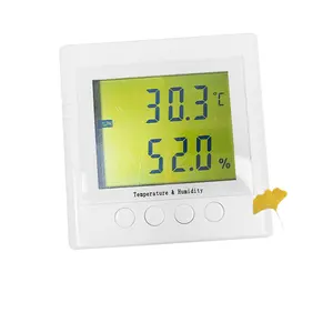 Termometer higrometer Digital layar LCD, pengukur temperatur dan kelembapan industri pintar dalam pabrik RS485