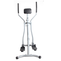 Appareil de fitness elliptique pliable pour la maison, entraîneur de fitness, marche sur air, machine à step, en ABS/acier/PP