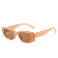 Lunettes de soleil UV400 les plus vendues, monture carrée tendance, style européen et américain, modèle féminin distinctif et à la mode 95004