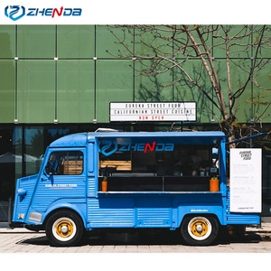 High Quality Used <b>Electric</b> Stainless Steel Ice Cream Cart Candy Food Trailer New Style Mobile Food Truck - Product Image 6