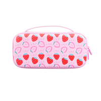 Sac de rangement pour Switch 2 Strawberry, sac de voyage rigide en EVA pour Nintendo Switch 2, étui de protection antichoc pour console de jeu NS2